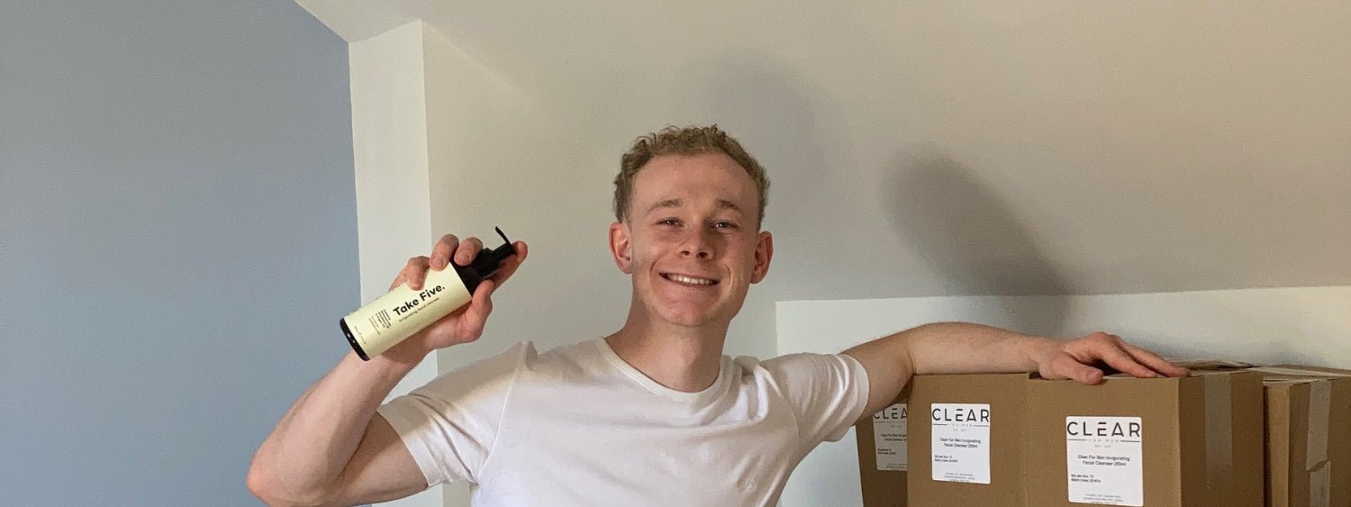 Why Did I Start A Skincare Brand Centred Around Men's Mental Health? - Clear For Men