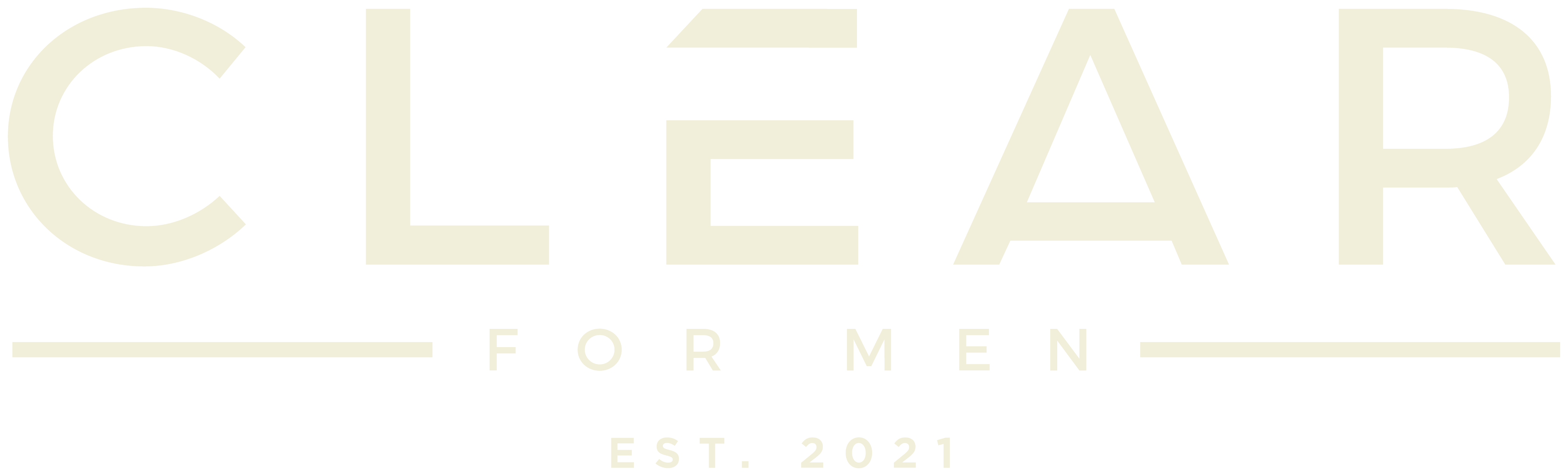 Clear For Men Logo - Cream